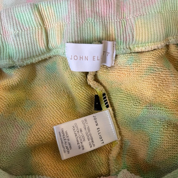 JOHN ELLIOT Designer Marbled Tie Dye Beach Sweatpants & Hoodie Set - Picture 5 of 11
